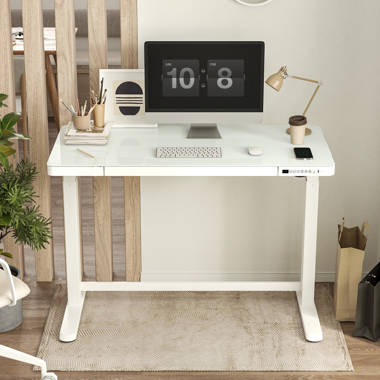 Inbox Zero Home Office Height Adjustable 48